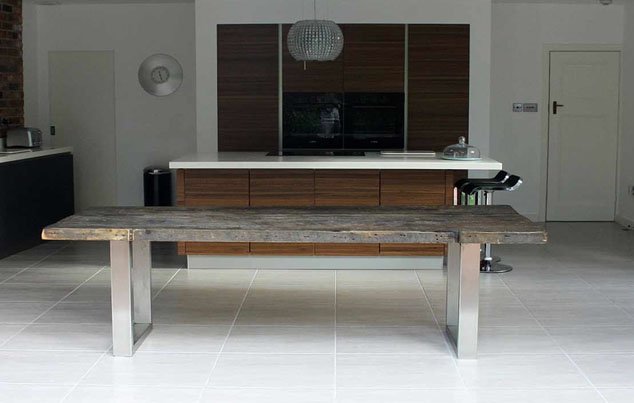Tavoli da pranzo in legno moderni: stile moderno nella sala da ... Tavolo cucina moderno