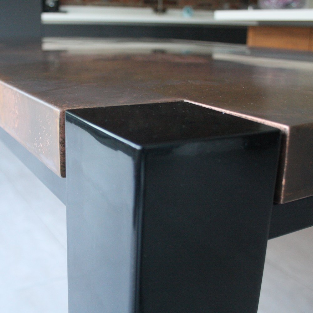 Trunk distressed copper Trunk distressed copper